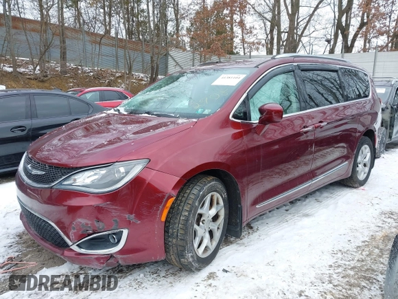 2017 Chrysler Pacifica Touring L Plus with VIN 2C4RC1EG6HR652908, listed as a IAAI auction lot 41381104 with 82,186 mi miles and . Bid and sale history available at DreamBid. Image 23.