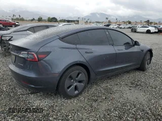 2022 Tesla Model 3 Long Range with VIN 5YJ3E1EB1NF112040, listed as a Copart auction lot 48695485 with 51,683 mi miles and Salvage Title. Bid and sale history available at DreamBid. Image 3.