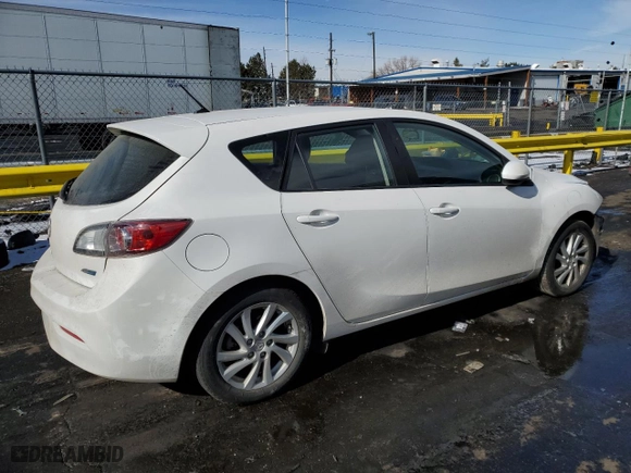 2012 Mazda Mazda3 i Touring with VIN JM1BL1L71C1595566, listed as a Copart auction lot 45386205 with 64,515 mi miles and Salvage Title. Bid and sale history available at carsss.com. Image 3.