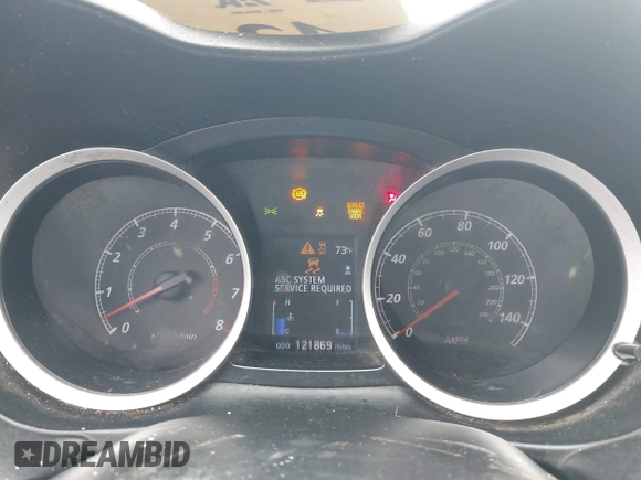 2013 Mitsubishi Lancer GT with VIN JA32U8FW6DU022878, listed as a IAAI auction lot 42449708 with 121,869 mi miles and . Bid and sale history available at DreamBid. Image 7.