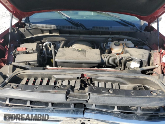 2022 Chevrolet Silverado 1500 LT with VIN 1GCUYDEDXNZ230192, listed as a Copart auction lot 52955185 with 39,586 mi miles and Salvage Title. Bid and sale history available at DreamBid. Image 12.