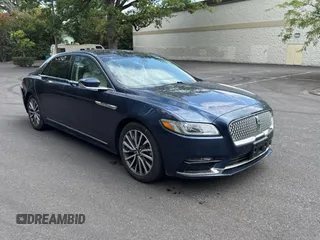 2017 Lincoln Continental Select z VIN 1LN6L9TK1H5629764, wystawiony jako Copart lot #60117775 z przebiegiem 78 140 mil mil oraz Szkoda całkowita • Salvage title. Historia ofert i sprzedaży dostępna na DreamBid. Obrazek 1.