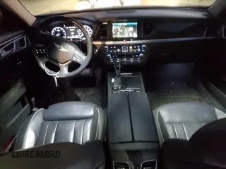 2015 Hyundai Genesis 3.8L with VIN KMHGN4JE5FU087568, listed as a Copart auction lot 81999524 with 70,739 mi miles and Salvage Title. Bid and sale history available at carsss.com. Image 8.