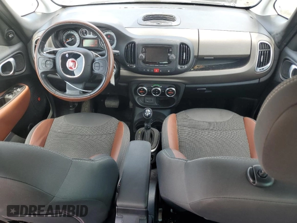 2016 FIAT 500L Trekking with VIN ZFBCFADH6GZ037273, listed as a Copart auction lot 63826924 with 84,926 mi miles and Salvage Title. Bid and sale history available at carsss.com. Image 8.