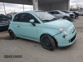 2016 FIAT 500 Pop with VIN 3C3CFFAR0GT169576, listed as a Copart auction lot 85710074 with 81,805 mi miles and Salvage Title. Bid and sale history available at carsss.com. Image 4.