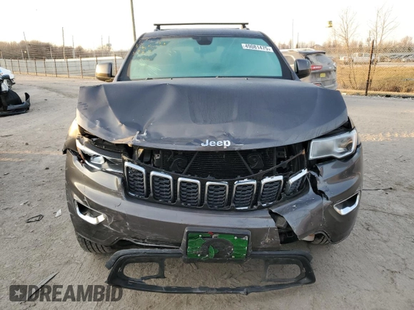 2017 Jeep Grand Cherokee Laredo with VIN 1C4RJFAG5HC881971, listed as a Copart auction lot 49081475 with 133,563 mi miles and Salvage Title. Bid and sale history available at carsss.com. Image 5.