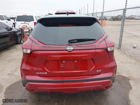 2022 Nissan Kicks SR with VIN 3N1CP5DV9NL495582, listed as a IAAI auction lot 41535688 with 19,570 mi miles. Bid and sale history available at carsss.com. Image 16.
