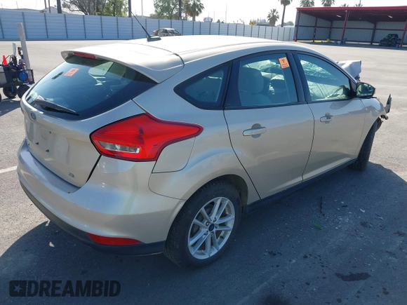 2017 Ford Focus SE with VIN 1FADP3K24HL299912, listed as a IAAI auction lot 41958290 with Not Provided miles and . Bid and sale history available at carsss.com. Image 4.