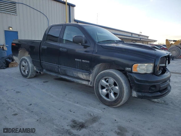 2004 Dodge Ram 1500 SLT with VIN 1D7HU18D54J205405, listed as a Copart auction lot 48045545 with 189,990 mi miles and Salvage Title. Bid and sale history available at carsss.com. Image 4.