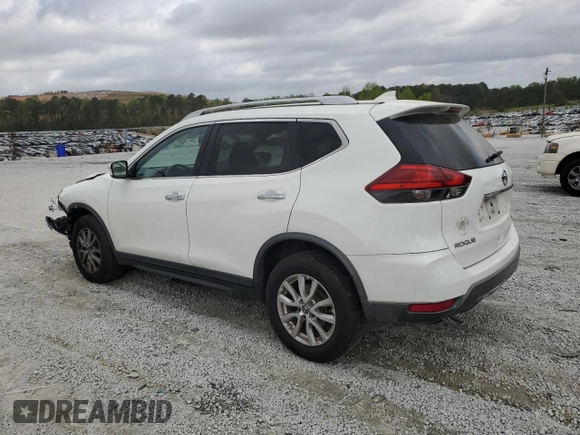 2017 Nissan Rogue S with VIN KNMAT2MV7HP582999, listed as a Copart auction lot 51556185 with 151,534 mi miles and Salvage Title. Bid and sale history available at carsss.com. Image 2.