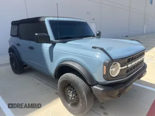 2023 Ford Bronco with VIN 1FMDE5BH2PLA98570, listed as a IAAI auction lot 41928560 with 10,262 mi miles. Bid and sale history available at carsss.com. Image 1.