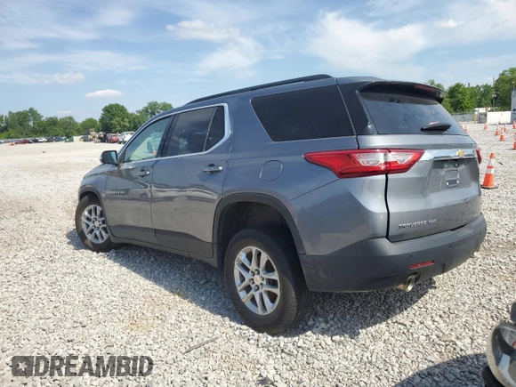 2021 Chevrolet Traverse LT Cloth z VIN 1GNEVGKW6MJ166824, wystawiony jako Copart lot #57511345 z przebiegiem Nie podano mil oraz Czysty tytuł • Clean title. Historia ofert i sprzedaży dostępna na DreamBid. Obrazek 2.
