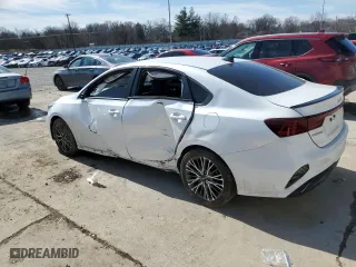 2023 Kia Forte GT-Line with VIN 3KPF54AD7PE662308, listed as a Copart auction lot 46885785 with 32,805 mi miles and Salvage Title. Bid and sale history available at carsss.com. Image 2.