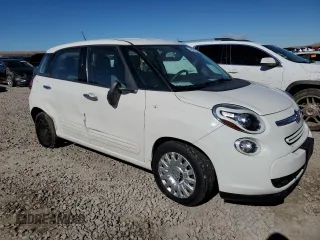 2014 FIAT 500L Pop with VIN ZFBCFAAH1EZ015571, listed as a Copart auction lot 46951065 with Not Provided miles and Salvage Title. Bid and sale history available at DreamBid. Image 4.