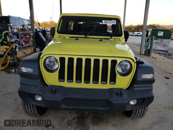 2023 Jeep Wrangler Sport Altitude с VIN 1C4HJXDG5PW578568, выставлен на аукционе Copart как лот 85372714 с пробегом 6 170 миль миль и Списание • Salvage title. История ставок и продаж доступна на DreamBid. Изображение 5.
