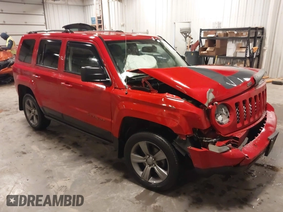 2016 Jeep Patriot Sport SE with VIN 1C4NJPBA1GD698462, listed as a IAAI auction lot 42180819 with 105,000 mi miles and . Bid and sale history available at DreamBid. Image 1.
