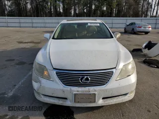 2008 Lexus LS 460 L with VIN JTHGL46F985022438, listed as a Copart auction lot 49938335 with 174,887 mi miles and Salvage title. Bid and sale history available at DreamBid. Image 5.