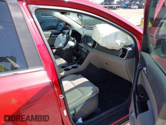 2018 Kia Sportage EX with VIN KNDPN3ACXJ7423171, listed as a IAAI auction lot 41997356 with 84,947 mi miles and . Bid and sale history available at DreamBid. Image 5.