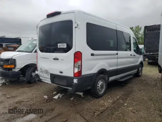 2025 Ford Transit Passenger XL z VIN 1FBAX9CGXSKA05361, wystawiony jako Copart lot #57855205 z przebiegiem 3 117 mil mil oraz Czysty tytuł • Clean title. Historia ofert i sprzedaży dostępna na DreamBid. Obrazek 3.