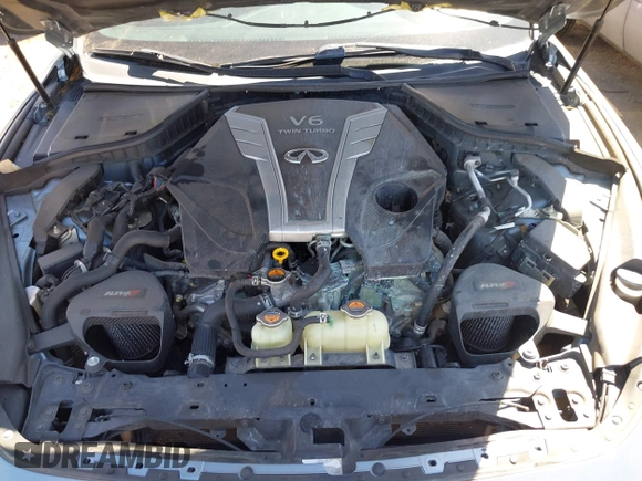 2018 Infiniti Q60 Sport with VIN JN1EV7EK5JM343104, listed as a IAAI auction lot 42492429 with 80,164 mi miles and . Bid and sale history available at DreamBid. Image 10.