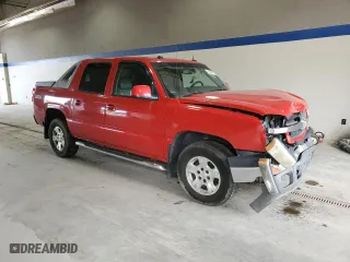 2005 Chevrolet Avalanche Z71 with VIN 3GNEK12Z35G135209, listed as a Copart auction lot 52564465 with 295,479 mi miles and Salvage Title. Bid and sale history available at carsss.com. Image 4.