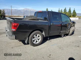 2013 Nissan Titan SL with VIN 1N6AA0ED3DN302739, listed as a Copart auction lot 89081615 with 141,150 mi miles and Salvage Title. Bid and sale history available at carsss.com. Image 3.