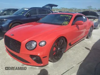 2020 Bentley Continental GT GT with VIN SCBCB2ZG8LC080737, listed as a Copart auction lot 76071834 with Not Provided miles and Non Repairable. Bid and sale history available at DreamBid. Image 1.