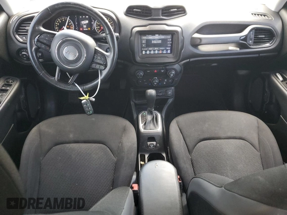 2018 Jeep Renegade Latitude with VIN ZACCJABB9JPG96898, listed as a Copart auction lot 50162435 with 79,578 mi miles and Salvage Title. Bid and sale history available at DreamBid. Image 8.