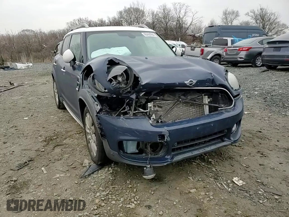 2018 MINI Countryman Cooper with VIN WMZYS7C38J3F44311, listed as a Copart auction lot 86426994 with 79,452 mi miles and Salvage title. Bid and sale history available at DreamBid. Image 10.