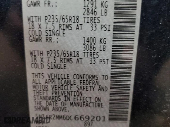 2013 Nissan Pathfinder SL with VIN 5N1AR2MM6DC669201, listed as a Copart auction lot 44315675 with 120,983 mi miles and Salvage Title. Bid and sale history available at carsss.com. Image 15.