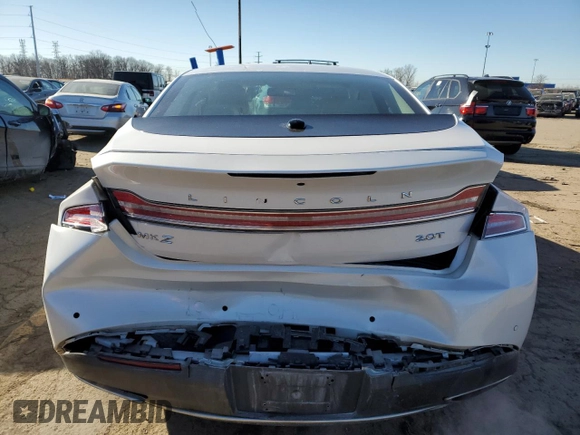 2019 Lincoln MKZ Standard with VIN 3LN6L5A99KR622039, listed as a Copart auction lot 88114965 with 57,345 mi miles and Clean Title. Bid and sale history available at carsss.com. Image 6.