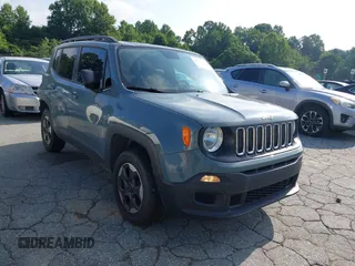 2017 Jeep Renegade Sport with VIN ZACCJBAB6HPE53261, listed as a IAAI auction lot 42722725 with 98,424 mi miles and . Bid and sale history available at DreamBid. Image 1.