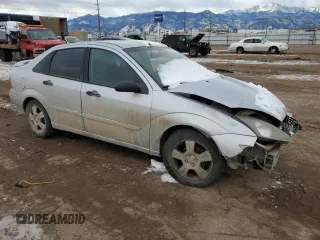 2003 Ford Focus ZTS with VIN 1FAFP38303W141969, listed as a Copart auction lot 42167815 with 192,842 mi miles and Salvage Title. Bid and sale history available at carsss.com. Image 4.