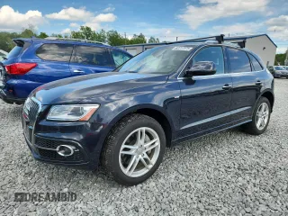 2016 Audi Q5 Premium Plus with VIN WA1D7AFP2GA114197, listed as a Copart auction lot 62717375 with 79,510 mi miles and Salvage title. Bid and sale history available at DreamBid. Image 1.