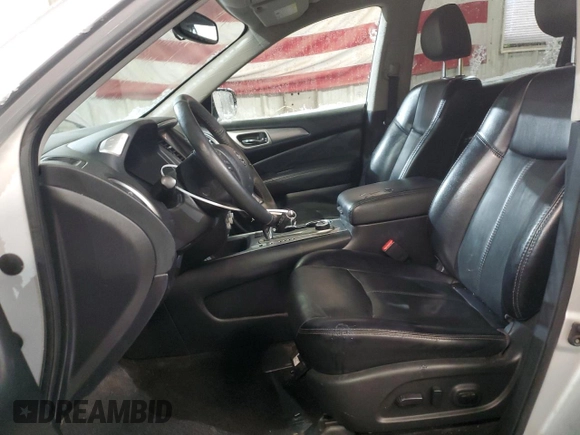 2019 Nissan Pathfinder SV with VIN 5N1DR2MM7KC619238, listed as a Copart auction lot 46603615 with 112,243 mi miles and Salvage Title. Bid and sale history available at carsss.com. Image 7.