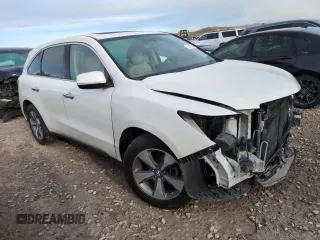 2016 Acura MDX with VIN 5FRYD4H21GB057645, listed as a Copart auction lot 51118545 with 73,371 mi miles and Salvage Title. Bid and sale history available at carsss.com. Image 4.