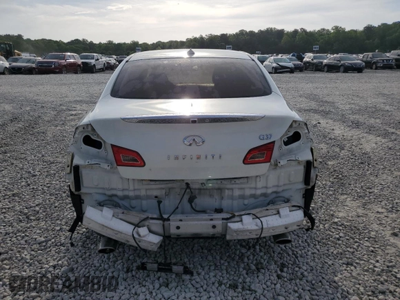 2013 Infiniti G37 Journey with VIN JN1CV6AP1DM724908, listed as a Copart auction lot 53789015 with 114,986 mi miles and Salvage Title. Bid and sale history available at DreamBid. Image 6.