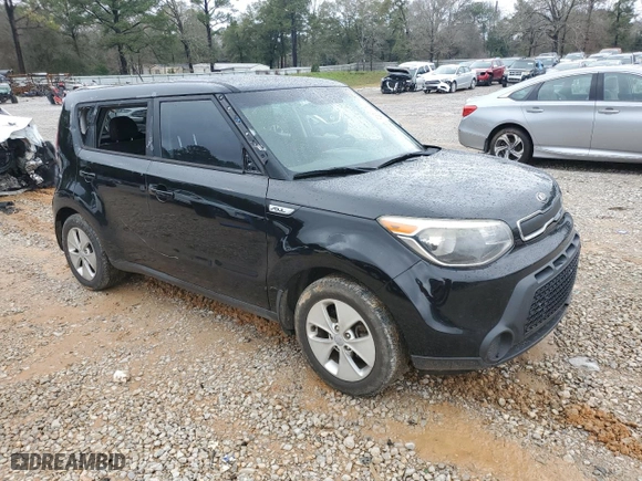 2016 Kia Soul with VIN KNDJN2A25G7287967, listed as a Copart auction lot 45894155 with 201,526 mi miles and Salvage Title. Bid and sale history available at carsss.com. Image 4.