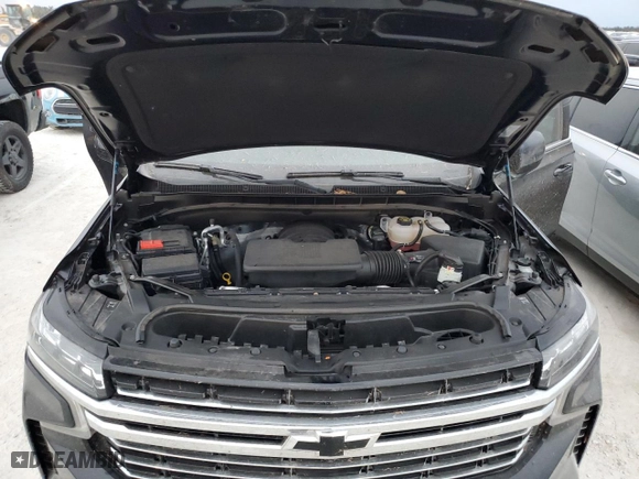 2023 Chevrolet Tahoe LT with VIN 1GNSKNKD0PR522107, listed as a Copart auction lot 77007174 with 0 mi miles and Non Repairable. Bid and sale history available at carsss.com. Image 12.