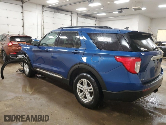2021 Ford Explorer XLT with VIN 1FMSK8DHXMGB31009, listed as a Copart auction lot 48976155 with 73,960 mi miles and Non Repairable. Bid and sale history available at DreamBid. Image 2.
