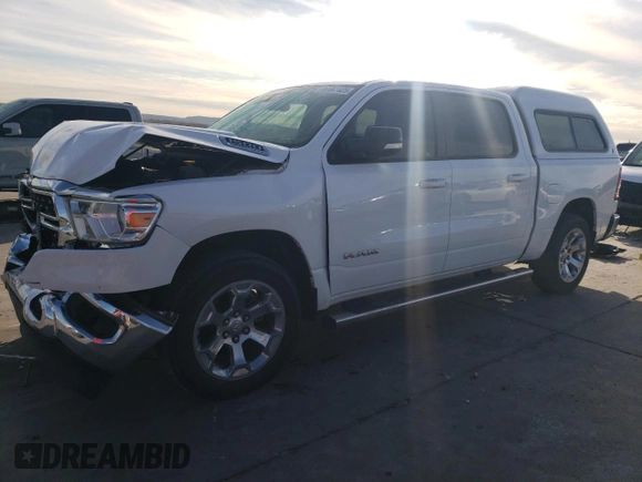 2022 Ram 1500 Lone Star with VIN 1C6SRFFT6NN375878, listed as a Copart auction lot 88467425 with 72,920 mi miles and Salvage title. Bid and sale history available at DreamBid. Image 1.