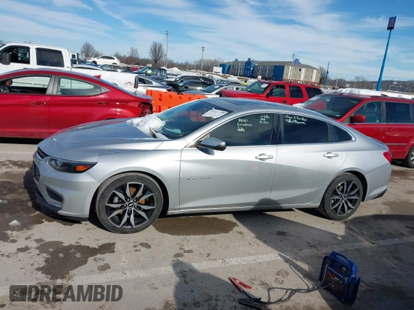 2017 Chevrolet Malibu LT with VIN 1G1ZE5ST1HF257859, listed as a IAAI auction lot 41347773 with 126,235 mi miles and . Bid and sale history available at DreamBid. Image 14.