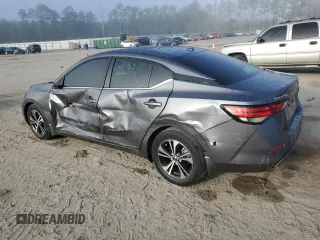 2021 Nissan Sentra SV with VIN 3N1AB8CV5MY210161, listed as a Copart auction lot 43628315 with 24,183 mi miles and Salvage Title. Bid and sale history available at DreamBid. Image 2.