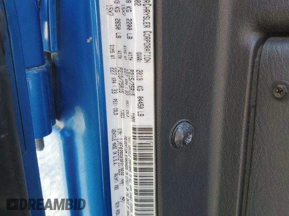 2003 Jeep Wrangler X with VIN 1J4FA39S03P317828, listed as a Copart auction lot 47012595 with 164,965 mi miles and Salvage Title. Bid and sale history available at carsss.com. Image 13.