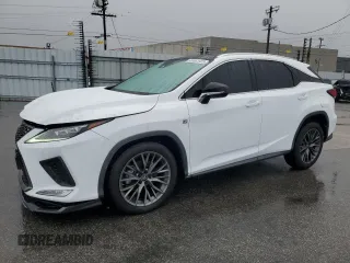 2021 Lexus RX with VIN 2T2YZMDA0MC261123, listed as a Copart auction lot 49236205 with 45,076 mi miles and Salvage Title. Bid and sale history available at carsss.com. Image 1.