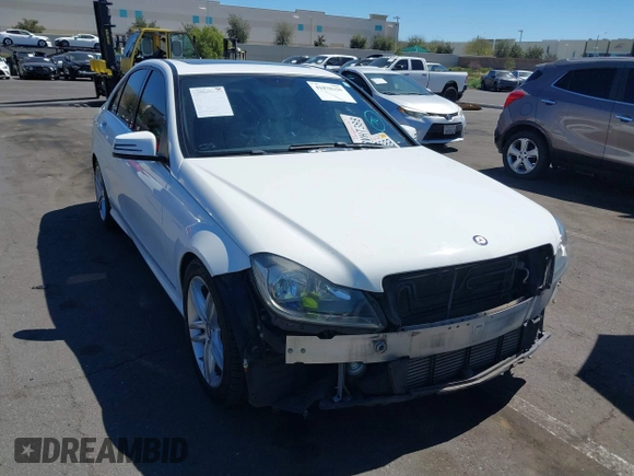 2014 Mercedes-Benz C C 250 Sport with VIN WDDGF4HB3EA965176, listed as a IAAI auction lot 41870150 with 211,085 mi miles. Bid and sale history available at carsss.com. Image 14.