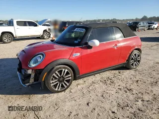 2021 MINI Convertible Cooper S z VIN WMWWJ5C05M3M41558, wystawiony jako Copart lot #84154054 z przebiegiem 19 737 mil mil oraz Szkoda całkowita • Salvage title. Historia ofert i sprzedaży dostępna na DreamBid. Obrazek 1.