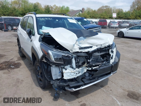 2024 Subaru Forester Wilderness with VIN JF2SKAJC1RH414549, listed as a IAAI auction lot 42169132 with 9,798 mi miles and . Bid and sale history available at DreamBid. Image 6.
