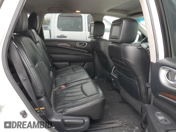 2013 Infiniti JX35 with VIN 5N1AL0MM5DC317507, listed as a Copart auction lot 45091675 with 116,861 mi miles and Salvage Title. Bid and sale history available at DreamBid. Image 11.
