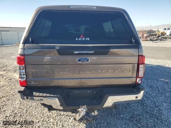 2022 Ford Super Duty F-350 SRW XL with VIN 1FT8W3BN5NEC63512, listed as a Copart auction lot 81080024 with NaN miles and Salvage Title. Bid and sale history available at carsss.com. Image 6.
